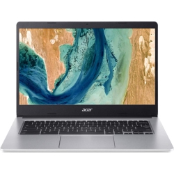 ACER Refurbished (Good) Cb314-2Ht-K4Yl 14" Fhd Touchscreen Mediatek Mt8183 2Ghz Mediatek Mali-G72 Mp3 8GB Ram 128GB SSD Chrome Os Pure In Silver