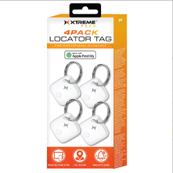 XTREME Smart Location Tags 4-Pack – Works With Apple Find My