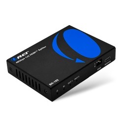 OREI 1X2 HDMI Splitter W/ Audio Out: 1-In 2-Out, Ultrahd 8K, Edid (Bk-102)