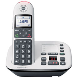 Téléphone Sans Fil À 1 Combinés Dect 6.0 Cd501 De Motorola - Blanc
