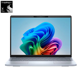 Dell Inspiron 14 Plus 14" Touchscreen Copilot+ PC Laptop - Ice Blue (Snapdragon X Plus/16GB RAM/512GB SSD)