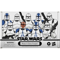 STAR WARS The Vintage Collection 3.75 Inch Action Figure Box Set - Phase Ii Clone Trooper 4-Pack