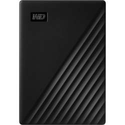 WD My Passport 4Tb USB Portable External Hard Drive (Bpkj0040Bbk-Wesn) - In Black
