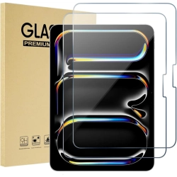 GENER 2 Pack Tempered Glass Screen Protector for Ipad Air 13 Inch 2025/224 (M3/m2) Ipad Pro 13 Inch(M4), - Protective Film Guard