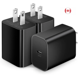 GENER 3-Pack 20W USB C Charger Block - Fast Charging USB-C Wall Charger Plug Brick Cube Power Adapter for Iphone 14/14 Pro/14 Pro