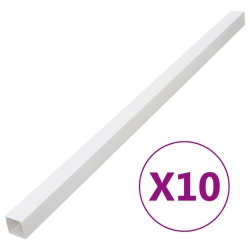 VIDAXL Cable Trunking 100X60 MM 10 M Pvc