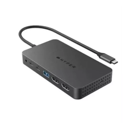 TARGUS Hyperdrive Next 7 Port Dual HDMI Ecosmart Hub for M1 M2 Macbooks