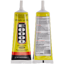 ESOURCE PARTS Replacement Multi-Purpose Glue Adhesive E8000 (110Ml / Clear) (Zhanlida)