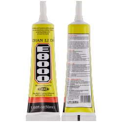 ESOURCE PARTS Replacement Multi-Purpose Glue Adhesive E8000 (50Ml / Clear) (Zhanlida)