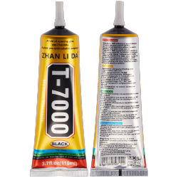 ESOURCE PARTS Replacement Multi-Purpose Glue Adhesive T7000 (110Ml / Black) (Zhanlida)