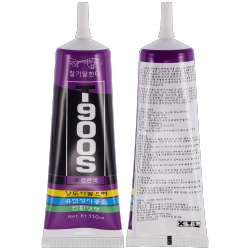 ESOURCE PARTS Replacement Multi-Purpose Glue Adhesive T900S (110Ml / Black) (Zhanlida)