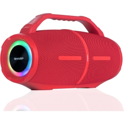 SHARP Waterproof Bluetooth Speaker With Dsp Technology-Red