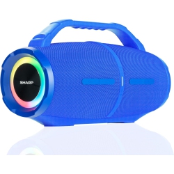 SHARP Waterproof Bluetooth Speaker With Dsp Technology-Blue