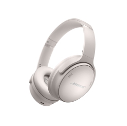 BOSE Quietcomfort 45 Bluetooth Wireless Noise Cancelling Headphones - Smoke In White