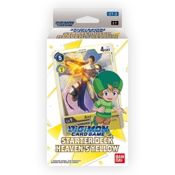 BANDAI Digimon Cards Game: Starter Deck Heaven's St-3 In Yellow