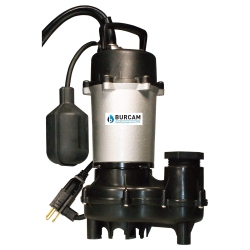 BURCAM 300620 Mechanical Switch Effluent Pump, 1/2 HP, 115V