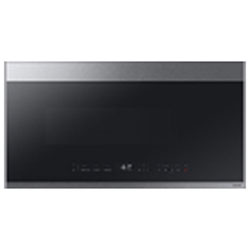 Open Box - Samsung BESPOKE Over-The-Range Microwave - 2.1 Cu. Ft. - Stainless Steel - Perfect Condition