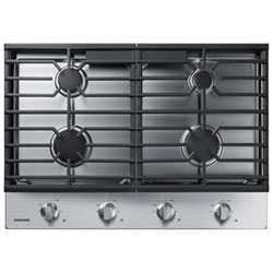 Open Box - Samsung 30" 4-Burner Gas Cooktop (NA30R5310FS/AA) - Stainless Steel - Scratch & Dent