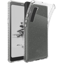 TUDIA Skn Onyx Boox Palma Case 6.13" Back Cover - Clear Glitter