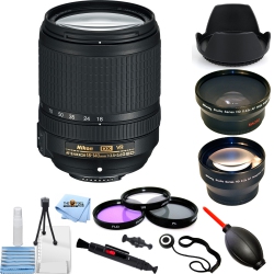 NIKON Af-S Dx Nikkor 18-140MM F/3.5-5.6G Ed Vr Lens Pro Bundle