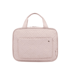 BAGSMART Boncheminthe Space Saver Toiletry Bag-Large In Baby Pink