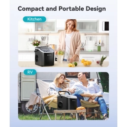 Bac à Glaçons Pressable Avec Couvercle – Design Antiadhésif, Poignée, Pratique Pour Pique-nique, Camping Ou Apéro à La Maison - 13