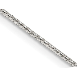 GEM AND HARMONY 26 Inch Sterling Round Franco Chain In (0.95Mm) In Silver