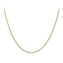 GEM AND HARMONY 18 Inch 14 Karat Gold Diamond-Cut Franco Chain In (1.15Mm) In Yellow