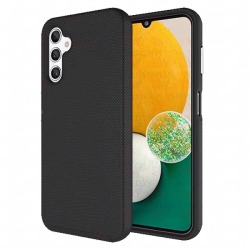 CSMART [Cs] Slim Fitted Hybrid Hard PC Shell Shockproof Case Cover for Samsung Galaxy A15 In Black