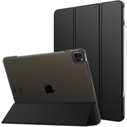 HLD Ipad Air 13 Inch M2 Case 2024/ Ipad Pro 12.9 Case (6Th/5Th Gen 2022/2021), Slim Smart Shell Translucent Frosted Hard PC Back Cover, Support Touch