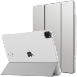 HLD Ipad Air 13 Inch Case 2024/ Ipad Pro 12.9 Case (6Th/5Th Gen 2022/2021), Slim Smart Shell Translucent Frosted Hard PC Back Cover, Support Touch Id