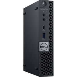 DELL Refurbished (Excellent) Optiplex 7060 Micro Intel Core I5-8500T 2.10Ghz/8GB/128GB Nvme Wifi, Windows 10 Pro – 2 Display Port – Warranty 1Year