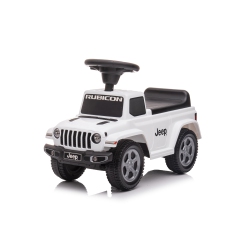 FREDDO Jeep Rubicon Toddler Ride-On: Foot to Floor, Engine Sounds, Storage, Safe for 1-3Yrs