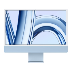APPLE (Refurbished - Excellent) Imac 24 (Retina 4.5K 8Gpu, Blue) 4.05Ghz 8-Core M3 (2023) 8 GB & 256 GB Flash HD 4480 X 2520 Display Mac Os Original