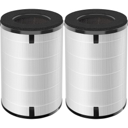 MIZXENY Ap-T45 Ap-T40Fl Hepa Replacement Filter Compatible \w 1461901 Homedics Total Clean 5-In-1 Air Purifier, Ap-T40 Ap-T45Wt Ap-T40Wt Ap-T45-Bk