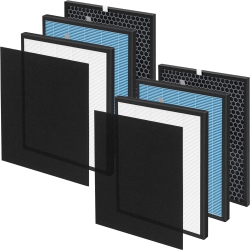 MIZXENY 2-Set 10L Pro Hepa Filter Replacement Kit Compatible With Okaysou Airmax 10L Pro And Aiibot-A300 Air Cleaner Purifiers