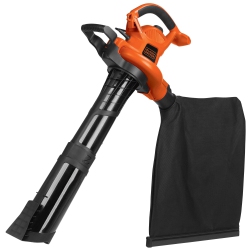 BLACK DECKER Black+Decker 3-In-1 Electric Leaf Blower, Leaf Vacuum/mulcher, Corded, 12-Amp (Bv6600)