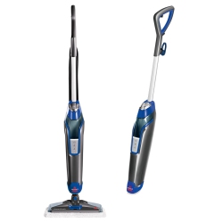 BISSELL - Steam Mops - Powersteamer Deluxe - With Detachable Spotboost Brush - Includes 2 Soft Pads And 1 Scrub Pad |