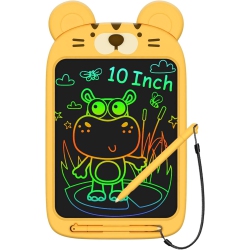 NONE Drawing Pad for 3-8 Years Old Girls Boys, 10 Inch Lcd Writing Tablet, Educational Birthday Gift for 3-8 Years Old Kids In Yellow