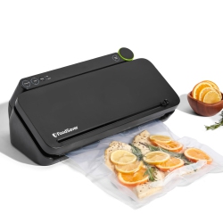 FOODSAVER Premier Multi-Use Food Preservation System, Vacuum Sealing Machine With Built-In Handheld Sealer, Matte In Black