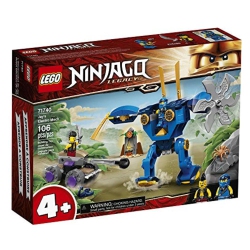 LEGO Ninjago Legacy Jay’S Electro Mech 71740 Ninja Toy Building Kit Featuring Collectible Minifigures; New 2021 (106 Pieces)