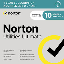 Norton Utilities Ultimate (PC) - 10 Devices - 1 Year - Digital Download