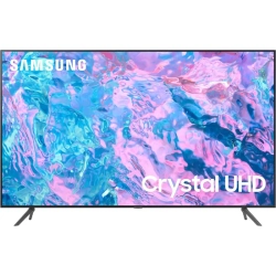SAMSUNG 65-Inch Crystal Uhd Cu7000 Series Smart Tv: Purcolor, Object Tracking Sound Lite, Q-Symphony, 4K UPScaling, HDr, Gaming Hub