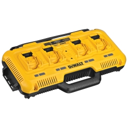 DEWALT 20V Max Charger, 4-Port, Rapid Charge (Dcb104) In Black