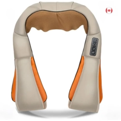 GENER Electric Shiatsu Shoulder & Neck Massager \w Heat - Deep Tissue Back And Muscle Relief, Perfect Gifts for Women And Men, Father's Day And