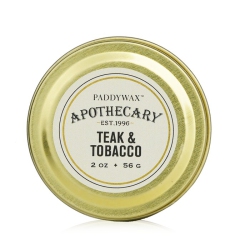 PADDYWAX Apothecary Candle - Teak & Tobacco 56G/2OZ