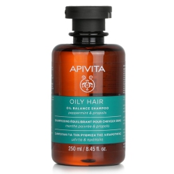 APIVITA Oil Balance Shampoo With Peppermint & Propolis (for Oily Hair) - 250Ml/8.45OZ