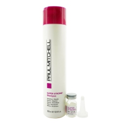 PAUL MITCHELL Strength Super Strong Complex Program Set: Shampoo 300Ml + Hair Lotion 12X6Ml 13PCs