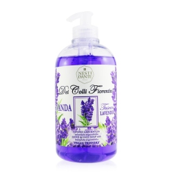 NESTI DANTE Dei Colli Fiorentini Hand & Face Soap With Lavandula Angustifolia - Tuscan Lavender - 500Ml/16.9OZ