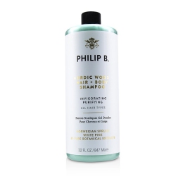 PHILIP B Nordic Wood Hair + Body Shampoo (Invigorating Purifying - All Hair Types) - 947Ml/32OZ